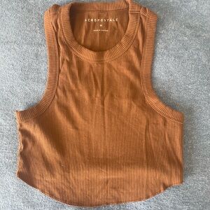 Aeropostale brown tank top